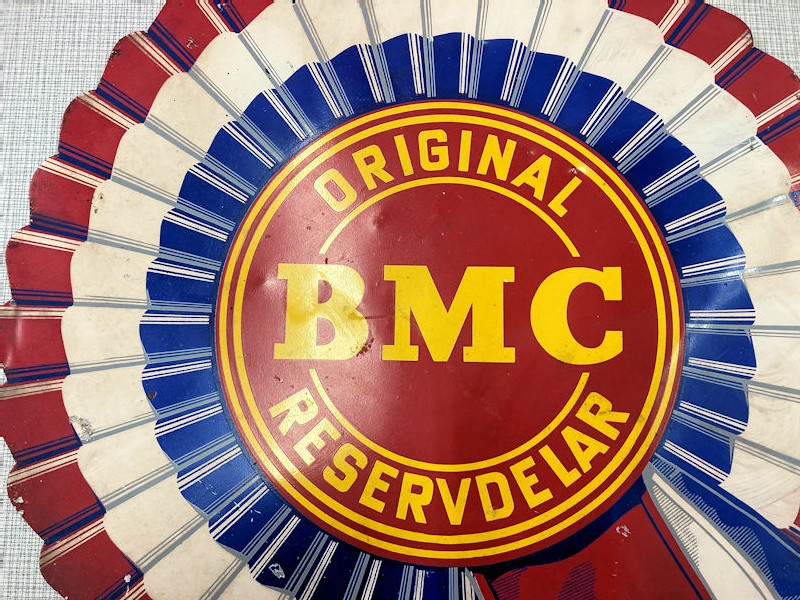 Original BMC rosette sign