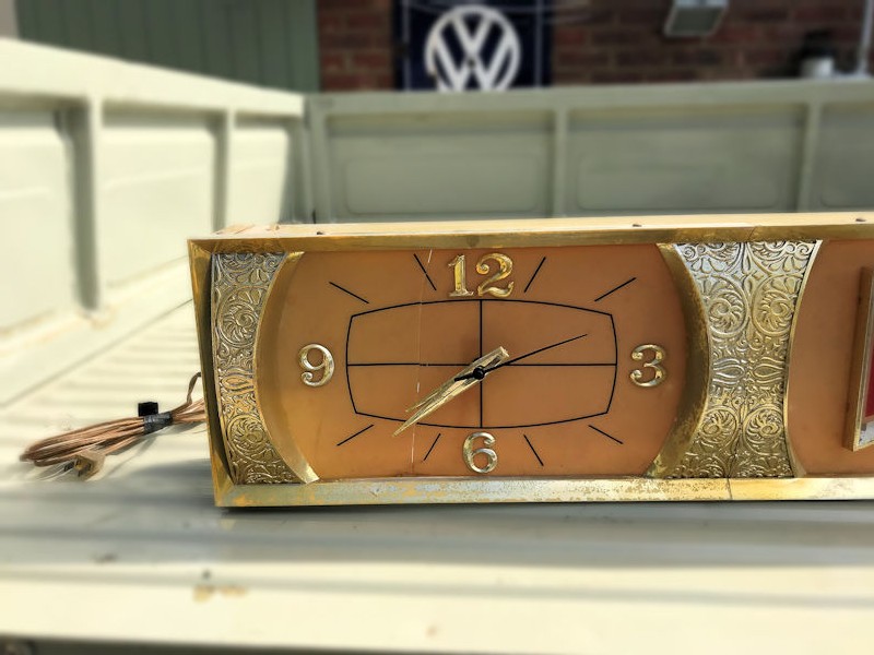 Original Budweiser clock